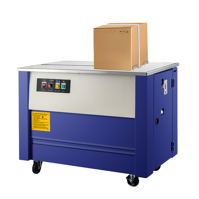 KZB半自动PP绑带机，纸箱捆绑机，工业级包装机，无扣热融化