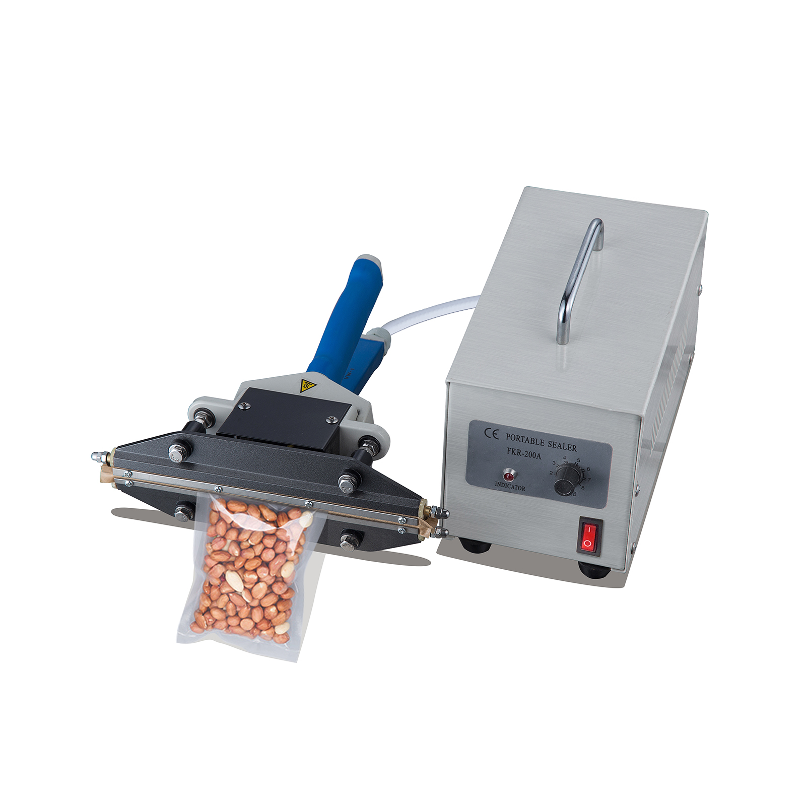 FKR-200A 手钳式瞬热双面封口机 分离式变压器 重袋秒封利器·工业级安全节能 便携按压式电热封口钳