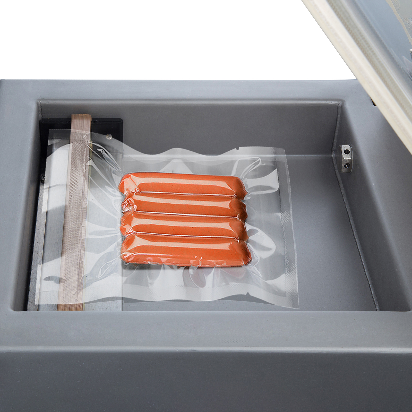 DZ-250桌面小型真空包装机，家用高功率食品真空密封机