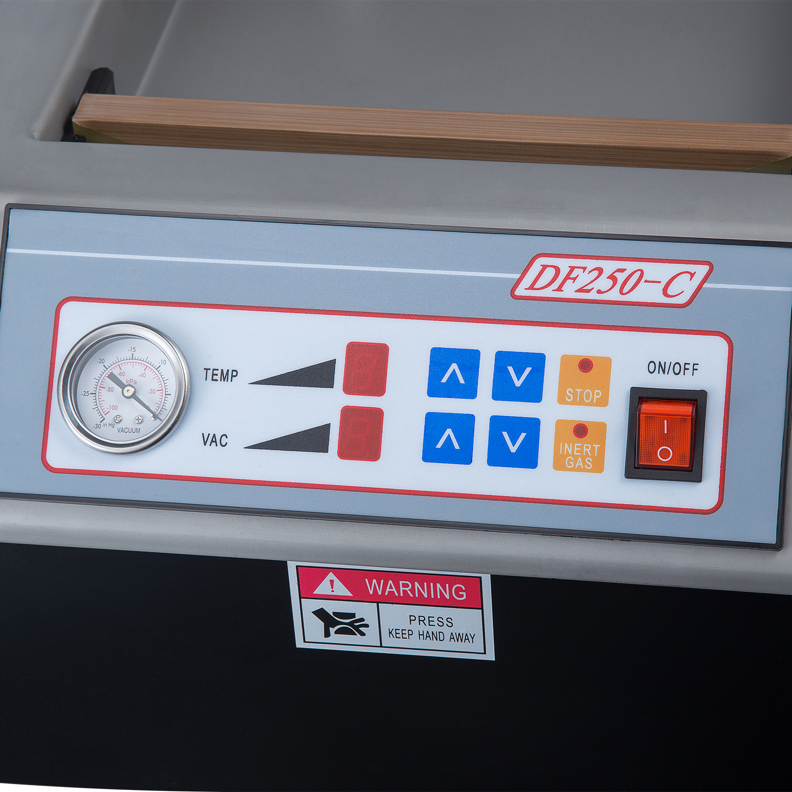 DZ-250桌面小型真空包装机，家用高功率食品真空密封机