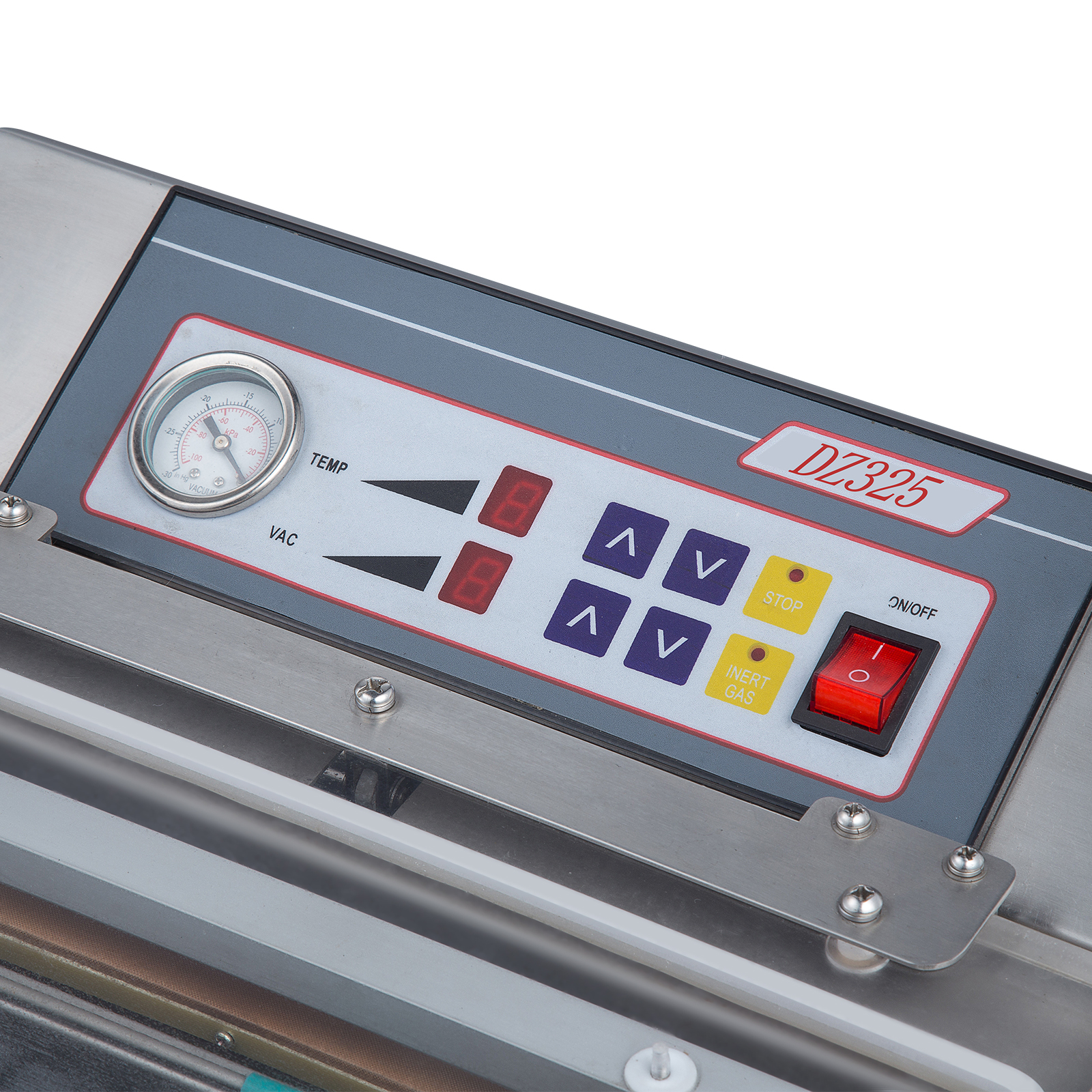 DZ-325茶叶大米真空封口机 商用小型全自动米砖包装机 食品级干湿两用塑封压缩机 