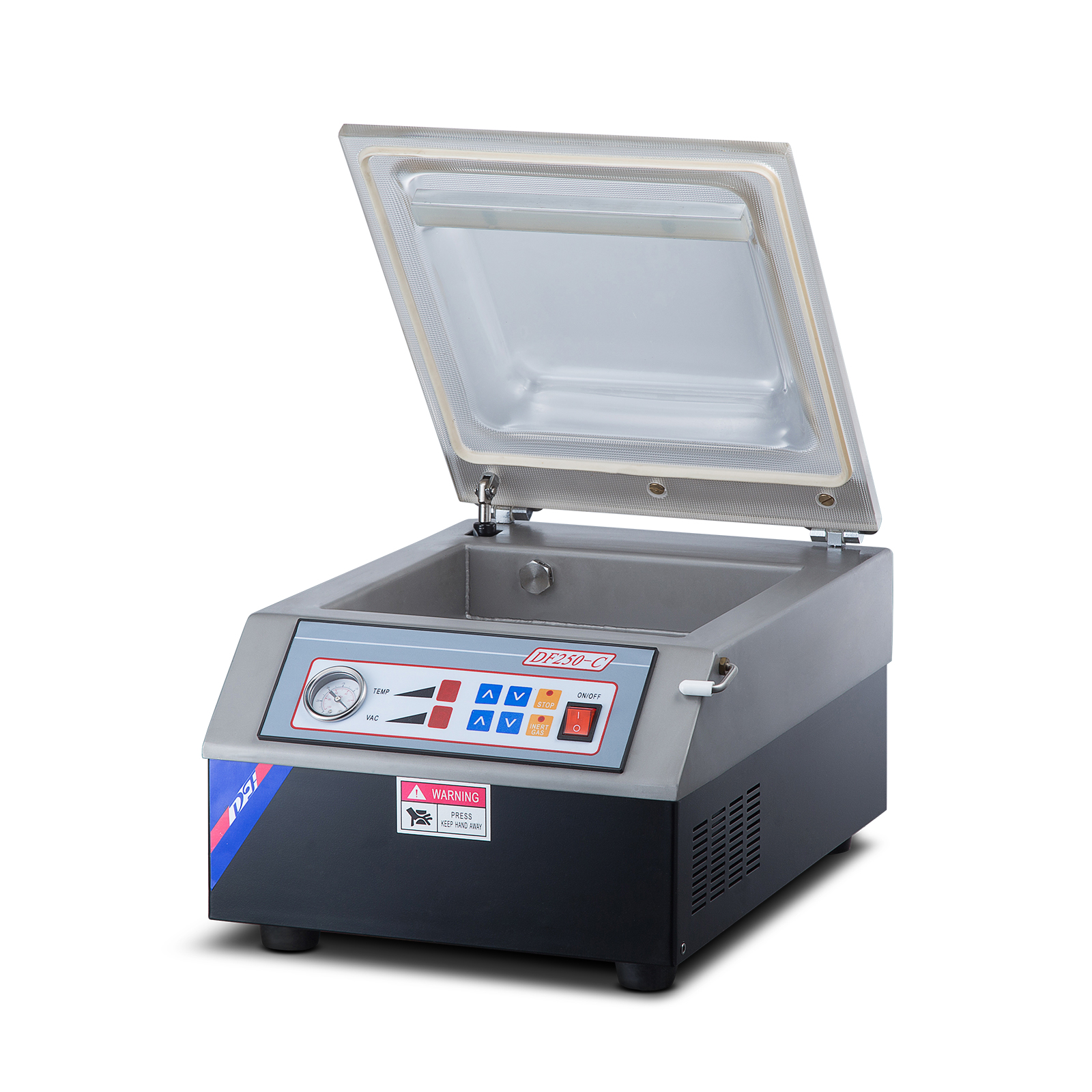 DZ-250桌面小型真空包装机，家用高功率食品真空密封机