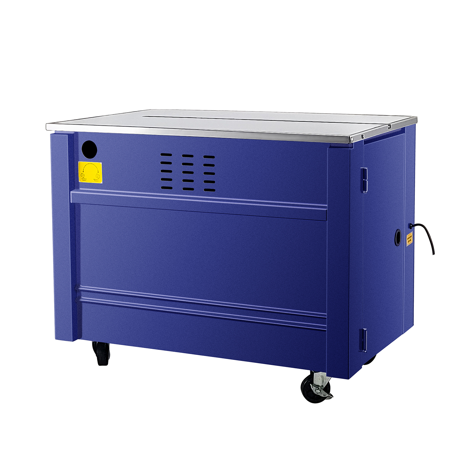 KZB半自动PP绑带机，纸箱捆绑机，工业级包装机，无扣热融化