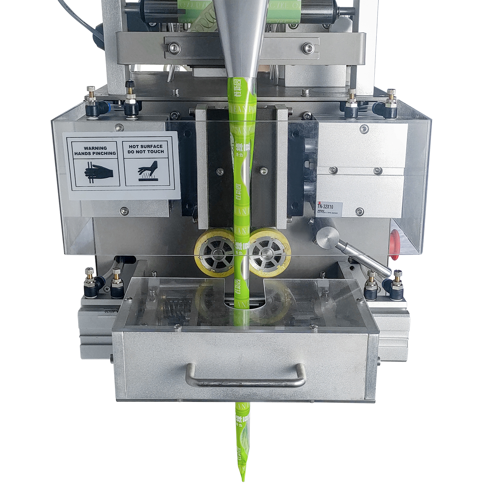 DFJ-200酱料灌装机气动密封搅拌系统高精度