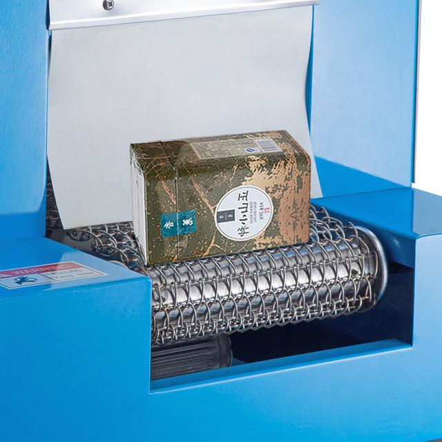 BS-200 不锈钢热收缩隧道 PE 薄膜包装瓶子收缩隧道