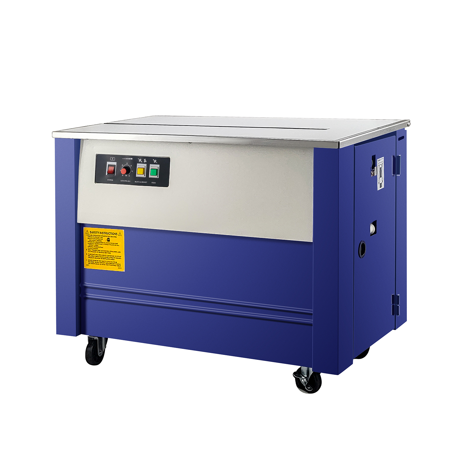 KZB半自动PP绑带机，纸箱捆绑机，工业级包装机，无扣热融化