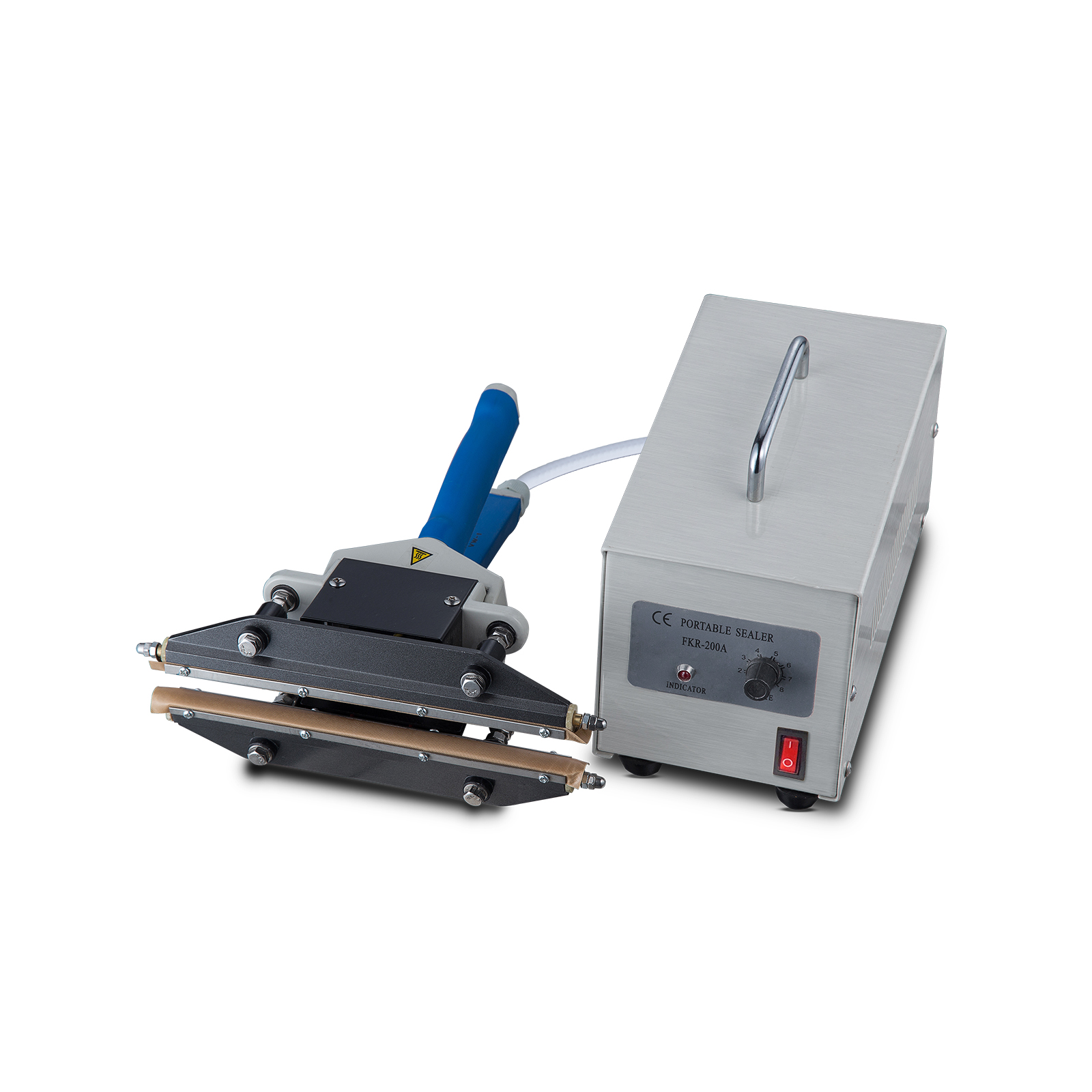 FKR-200A 手钳式瞬热双面封口机 分离式变压器 重袋秒封利器·工业级安全节能 便携按压式电热封口钳