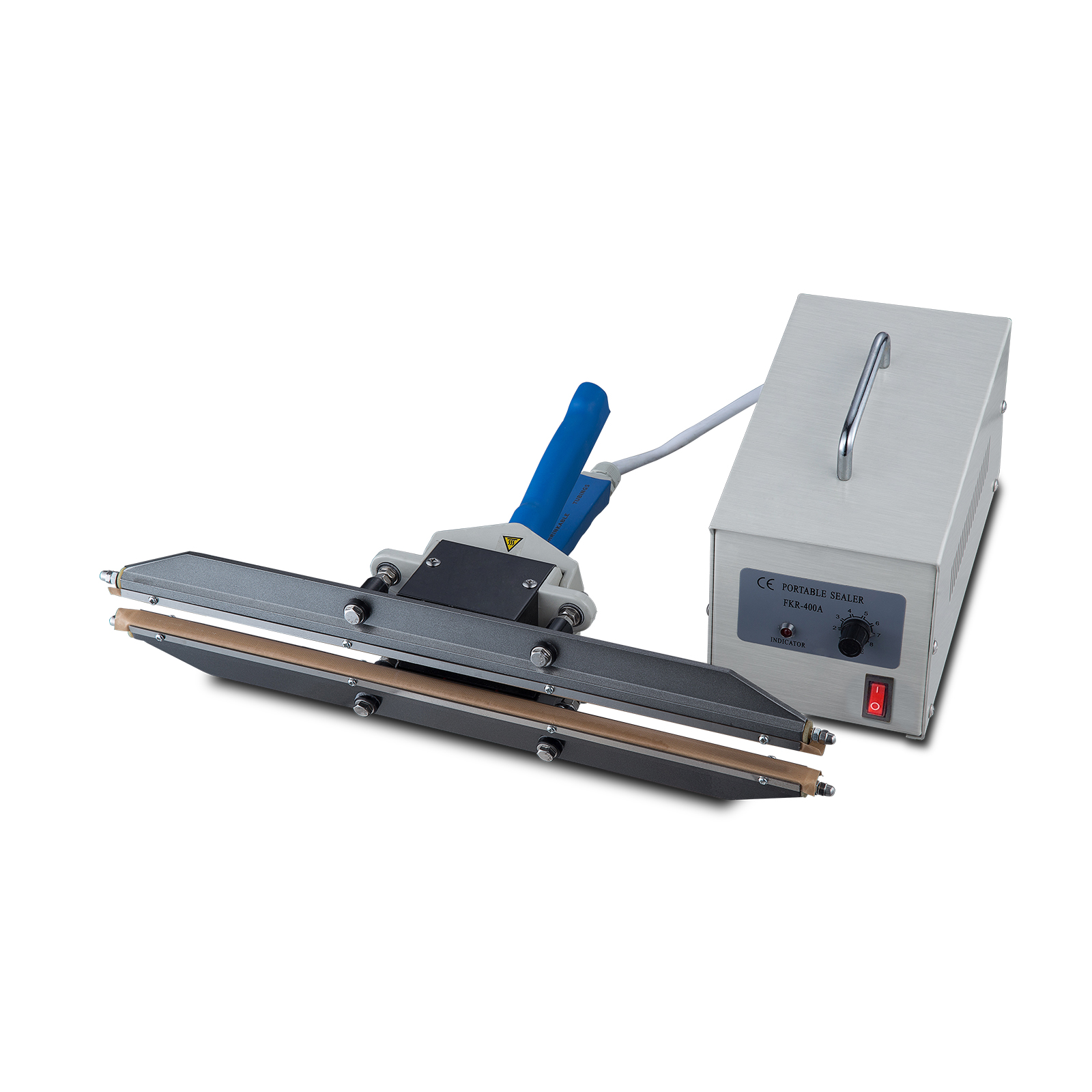 FKR-400A 移动式重袋封口钳 分离变压器远距操控·双面加热·单手悬空封口 化工农业物流通用‌